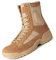 IYVW 5.AA 6672 Leder Stiefel Kampfstiefel Einsatzstiefel mit Reissverschluss Militär Bundeswehr Wandern Tactical Boot Braun 44EU