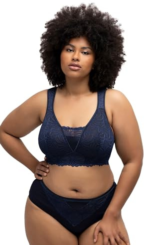 Ulla Popken, Damen, große Größen, Bralette, Spitze