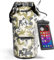 Earth Pak Dry Bag – Wasserdichter Packsack mit Reißverschluss Tasche, Schultergurt und wasserfester Handyhülle – Ideal beim Kajak Fahren, Camping, Angeln, Bootfahren und Rafting (Tarnung, 10L)