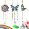 Bastelset Kinder ab 6 7 8 11 Jahre: Basteln Mädchen 4-11 Jahre Geschenkideen Spielzeug ab 5 9 10 12 Jahre Mädchen Teenager Diamant Painting Kinder Geburtstagsgeschenk Mosaik Windspiel für Home Decor