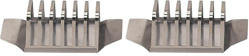 Olympia K411 6 Slot Toast Rack 180x70x75mm Bread Loaf Slice Holder Stand Table Serving (Pack of 2)