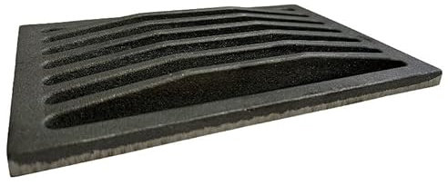 Rejilla de hierro fundido para chimeneas 29,3 X 21,5 X 1-2 cm.