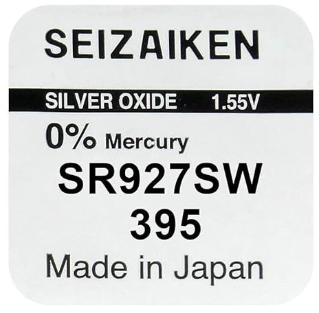 Generic 2 Pcs Universel Pile Montre 395 SR927SW - SEIZAKEN Seiko - Watch Battery Made in Japan