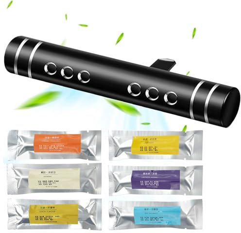 Auto Lufterfrischer Mit Clip Auto Lufterfrischer Auto Duft Innenraum Autoparfüm Auto Lufterfrischer Innenraum Duft Auto Innenraum Car Perfume Fahrzeug Zur Beseitigung Von Gerüchen mit 6 Aromastäbchen