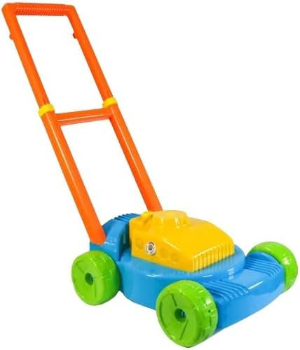 PEBBLE HUG Auto Bubble Mower, Bubble Lawn Mower Toy with Bubble, Portable And Lightweight Design, Convenient Handle, Summer Toy For Toddlers And Preschoolers