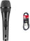 Sennheiser XS 1 Dynamic Cardioid Vocal Microphone | Microphone Clamp & Transport Bag Included | For Singers, Presenters & Entertainers | Black (507487) & Stagg SMC6 6 metre standard microphone cable