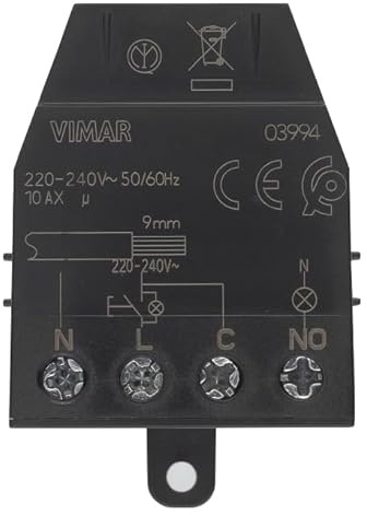 Vimar 03994 Relaismodul 4 Impulsklemmen Quid 10AX