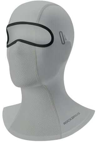 ROCKBROS Sommer Sturmhaube UPF40+ Balaclava Multifunctional Full Face Mask Schnelltrocknende Eisseide Gesichtsmaske Damen Herren für Outdoor Sports Fahrrad Motorrad