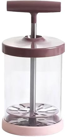 Manueller Sahnespender zum Selbstaufschlagen, Sahnespender für Sahne, Handsahnespender | Whip für Schlagsahne | Kochwerkzeuge mit Edelstahlspender, Handsahnespender mit ergriffenem Griff