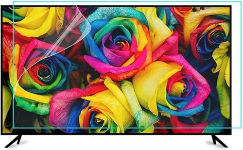 HOTAPEPU VSHENG 32-70 Inch TV Screen Protector Anti Glare, Frosted Anti Blue Light Film, Screen Filter Radiation Protection LCD Display Protector Film for LCD LED OLED HDTV(48 inch 1062x597mm)