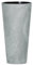 Stolmet Tall Flower Pot, Round Planter, Concrete Effect Style, Perfect for Home and Garden Decoration, Capacity of 3.3L to 64L (Concrete, 27 Litres)