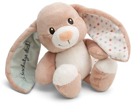 NICI Kuscheltier Hase Fjella Ich beschütze Dich 25cm - rosa - Stofftier aus weichem Plüsch, niedliches Plüschtier zum Kuscheln und Spielen, für Kinder & Erwachsene, tolle Geschenkidee | 61881
