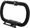 FUNNETOYU Rig Stabilizzatore Video Pieghevole Per Fotocamera e Smartphone Maneggevole Antivibrazione Impugnatura Antiscivolo Per Registrazioni Live e Fotografia All