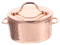 Gatuida Pentola di zuppa mini oggetti di scena per il layout della scena piccole decorazioni in vaso a vaso piccolo utensili da cucina in miniatura mini pentola lega Oro rosa