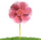 Moulin à vent de jardin, fleur de cerisier, adorable décoration extérieure, moulin à vent rose pour , décorations de mariage, cour, pelouse, patio et balcon, 35 cm