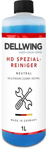 Dellwing HD Spezialreiniger 1 l, neutrales Reinigungs-Konzentrat für Schmuck, Münzen, Gold, Made in Germany