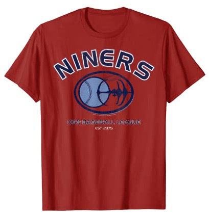Star Trek DS9 Niners Baseball League Logo Graphic T-Shirt T-Shirt