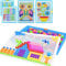 Mosaik Puzzle Spielzeug für Jungen Mädchen Mosaikstecker Bausteine Blocks Steckmosaik Steckbilder aus Kunststoff Bunte puzzle Steckspielzeug Puzzlespiel als Geschenk