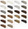 LEMAL Sockelleisten und Zubehör - PVC Fußleisten 65x23mm mit Kabelkanal - (0101 Beige hell, 2 Meter) Kabel Sockelleistenkanal