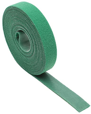 3m Befestigungsband Klettbänder Kabelbinder für Kabel-Management, 2cm breit, grün