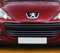 Luxyline Baguette de calandre chromée pour Peugeot 207 06-12 Peugeot 207 CC 07-15 Peugeot 207 SW 07-13