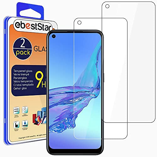 ebestStar - Vetro Temperato x2 per Oppo A53S, A53, Pellicola Protezione Schermo, Antiurto