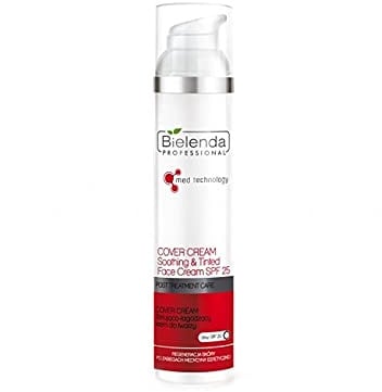 BIELENDA POST TREATMENT CARE - COVER CREAM Tonberuhigende Gesichtscreme 100 ml