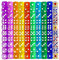 ILamourCar Dadi da Gioco, 100 Pezzi 12mm Dadi 6 Facce, per Tenzi, Farkle, Tombola, Bunco Insegnare Matematica, 10 Colori