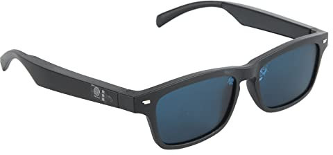 ASHATA Intelligente Brille, Bluetooth-Brille, Stereo-Rauschunterdrückung, wasserdichte Touch-Steuerung, Knochenleitung, Intelligente Musikbrille für Sport, Radfahren, Audio mit Geringer Latenz,(S)
