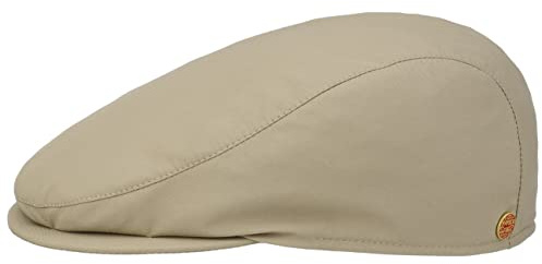 Mayser Coolmax Flatcap Softcap Schirmmütze UV-Schutz Made in EU Herren Sommer beige 57 cm