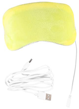 Healeved 1 Pc Máscara De Ojos De Vapor Para Los Ojos De Spa Ocular De Control De Temperatura En El Ojo Usb Anteojera De Vapor Masaje Rubor Terciopelo De Cristal