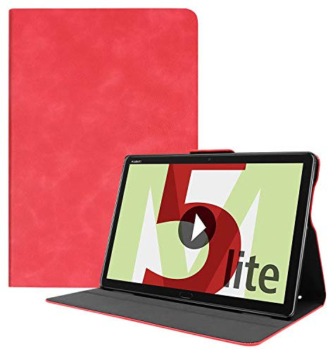 ZZOUGYY Tablet-Schutzhülle für Huawei MediaPad M5 Lite 10 BAH2-W09 BAH2-W19 BAH2-L03 BAH2-L09 BAH2-L10, ultradünne Folio-Schutzhülle mit Standfunktion für Huawei C5 10.0 BZT-W09 BZT-AL00 BZT-AL10