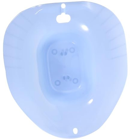 DECHOUS Sitzbadewanne Für Schwangere Und Ältere Personen Toilettensitzbadewanne Aus Hochwertigem Material Rutschfeste Unterseite Vielseitig Einsetzbar Für Pflege Und Behandlung Korrosions