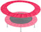 Mini Trampolin Randabdeckung 96 101 122cm, 3 Schichten Verdickt 800D Reißfest Oxford-Tuch Randabdeckung fur Zimmertrampolin,Indoor Erwachsene Kinder Fitness Trampolin Abdeckung,Rot,96cm(38inch)