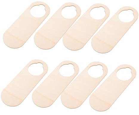 10 Stück Türanhänger, Blanko zum Bemalen und Selbstgemacht