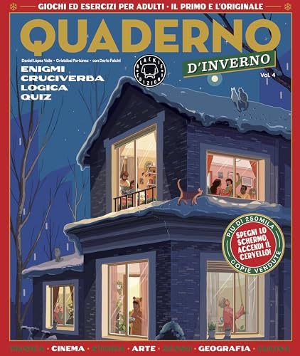 Quaderno di inverno. Giochi ed esercizi per adulti (Vol. 4)