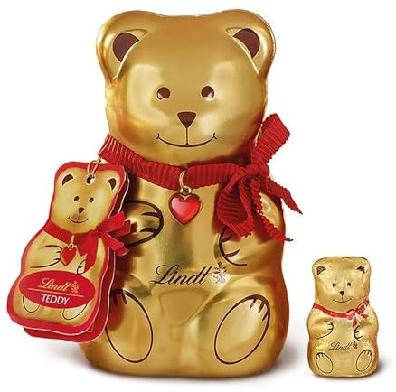 Lindt Latta Orsetto, Latta con Orsetti di goloso cioccolato al latte Lindt, Formato 70g