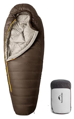 Naturehike Snowbird Mumienschlafsack Daunenschlafsack Winterverdickung Camping im Freien Ultraleichte Enten Daune Warmen Schlafsack