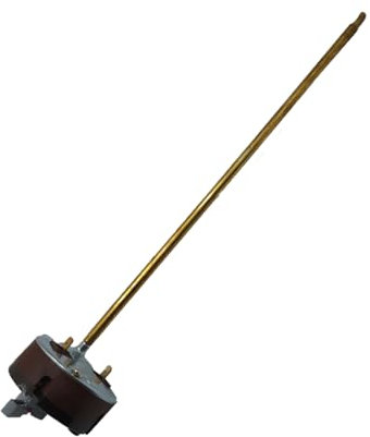 Thermostat de rechange pour chauffe-eau électrique 270 mm Régulateur de température avec tige Double sécurité Compatible avec chauffe-eau et systèmes solaires