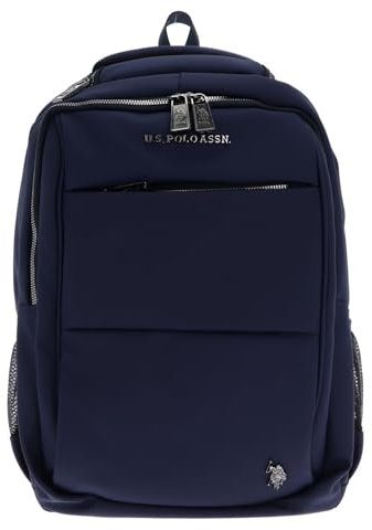 U.S. POLO ASSN. Zaino uomo Blu Navy Backpack da viaggio lavoro ufficio