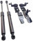 Qsvbeeqj Auto Motornetgasstreben Hohe Leistungen Metallhuppern Hebeanlagen Für Easy Lift & Smooth Für R86