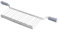 Stainless Steel Toasting Cage Accessory for Transforming Your Toaster into a Sandwich Maker with Safe Handles (Gray)