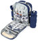 Greenfield Collection Edler Picknick-Rucksack für zwei Personen