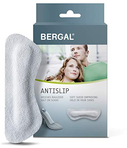 BERGAL Antislip - Fersenpolster für mehr Halt im Schuh, 1 paar