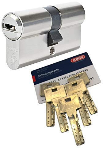ABUS Bravus.4000 Doppelzylinder mit BZD u. N+G, Länge (a/b) 30/35mm (c=65mm), mit 5 Schlüssel, nach DIN EN1303, Angriffswiderstandsklasse D, RC2/RC3 Level geeignet, mit Not- u. Gefahrenfunktion