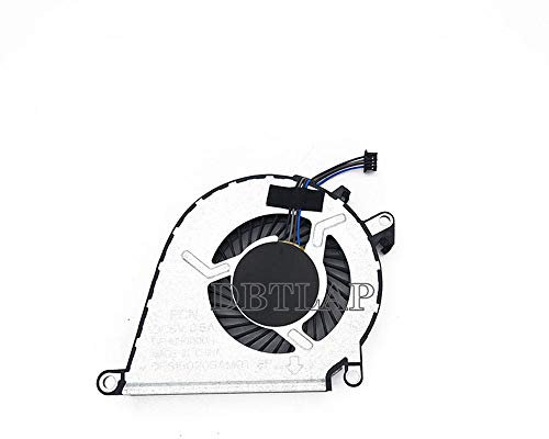 DBTLAP Ventilador de la CPU del Ordenador portátil para HP OMEN 15-AX 15-AX020 15-AX039 15-AX252 15-AX253 15-AX030TX TPN-Q173 CPU Ventilador 858970-001