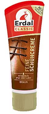 Erdal Fine Shoe Polish Braun Tube Shoe Care for Smooth Leather 75 ML New