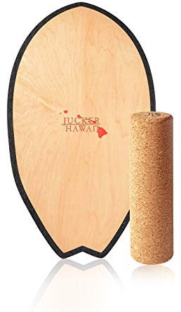 JUCKER HAWAII Balanceboard Homerider SURF - Balanceboard Set inkl. Korkrolle - Surftrainer für Gleichgewicht und Reflextraining