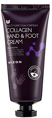 [MIZON] COLLAGEN HAND & FOOT CREAM (100ml) Feuchtigkeitsspendende und beruhigende Creme für trockene Haut, trockene Hände, Ellbogen und Fersen, Hautreparatur