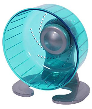 Rosewood Pico Hamsterrad mit Ständer, Blaugrün
